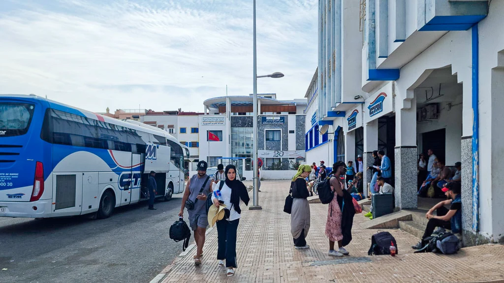 Embarque CTM en la estación